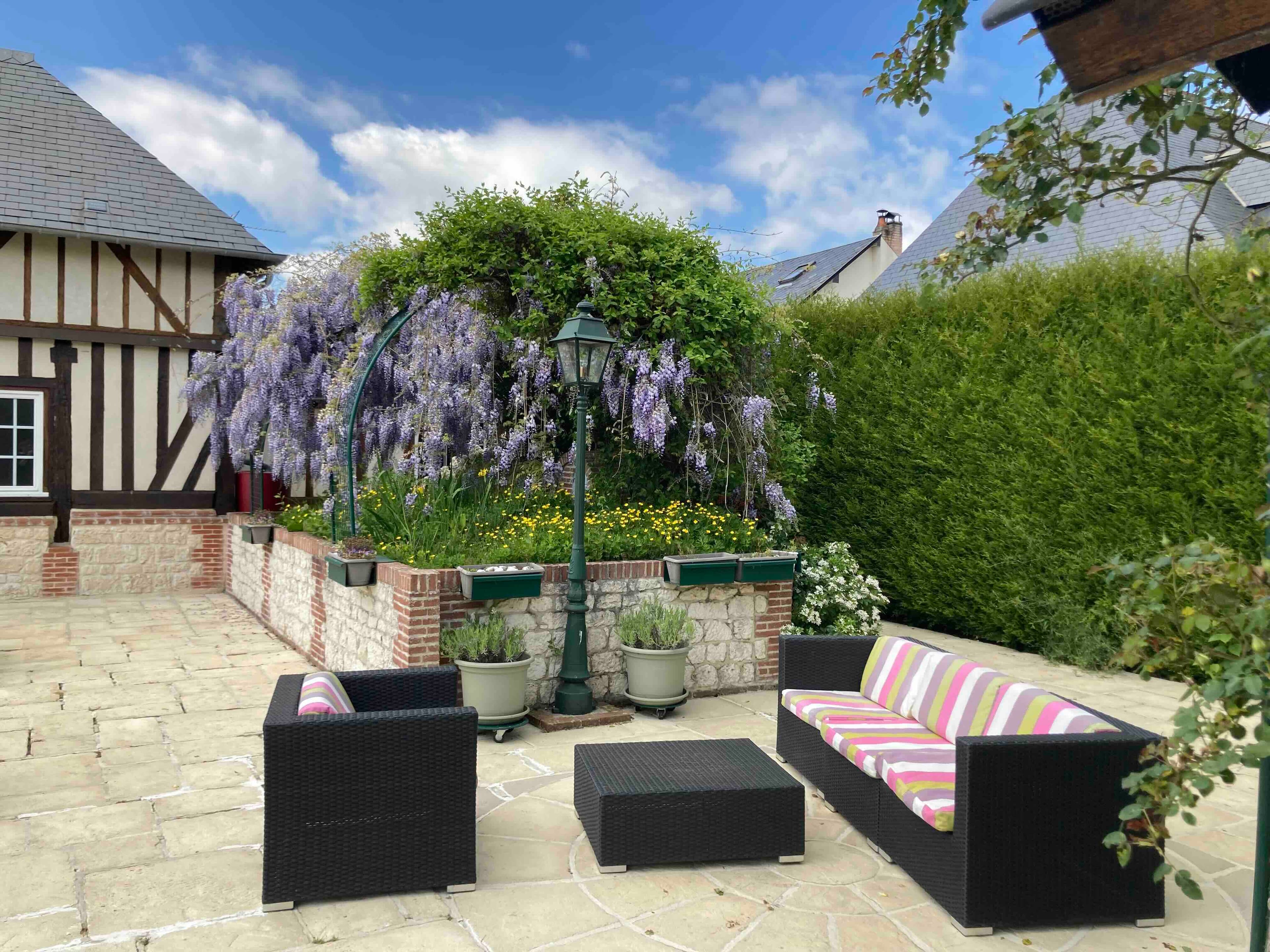 Madame Rainette - jardin vue haute